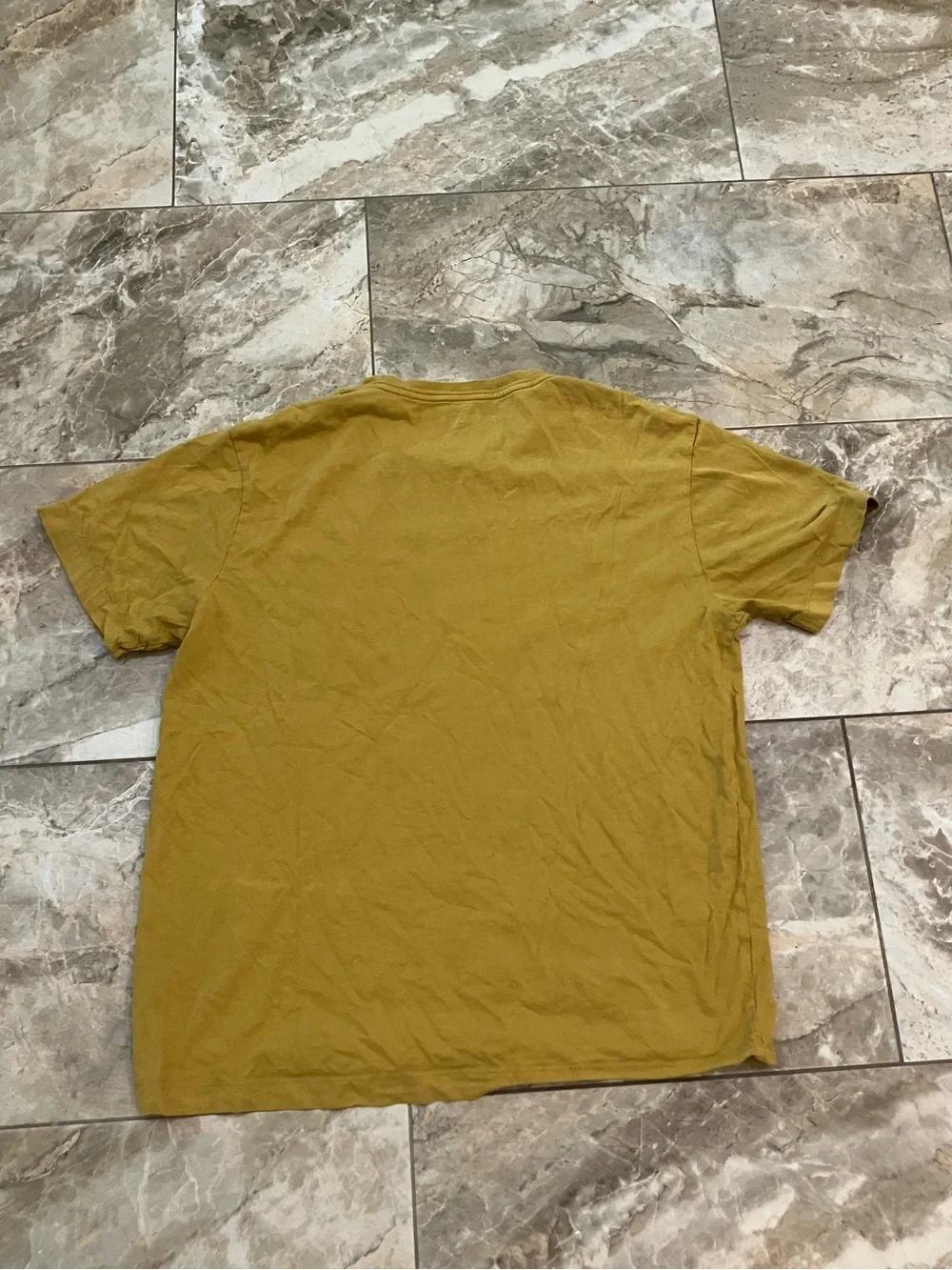 True Religion Graphic T-Shirt Mens XL Mustard True Religion graphic
